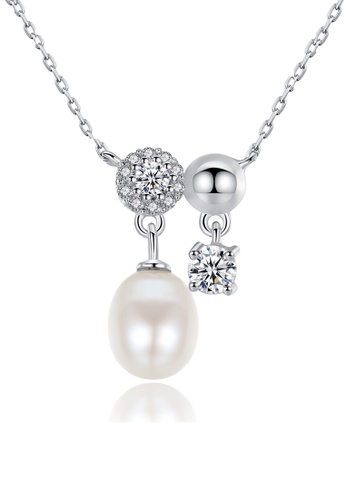 Fortress Hill white Premium White Pearl Elegant Necklace DE5B2AC2C23868GS_1