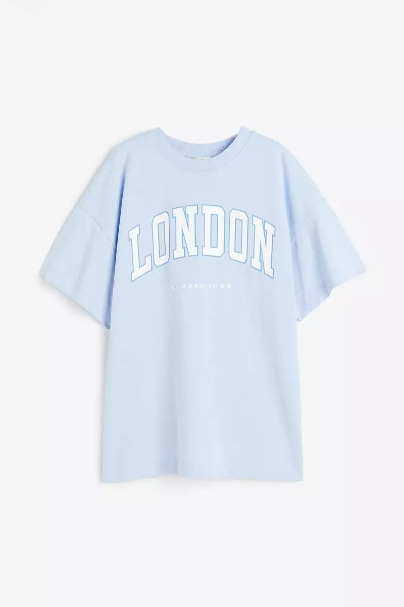 h&m oversized t shirt women's