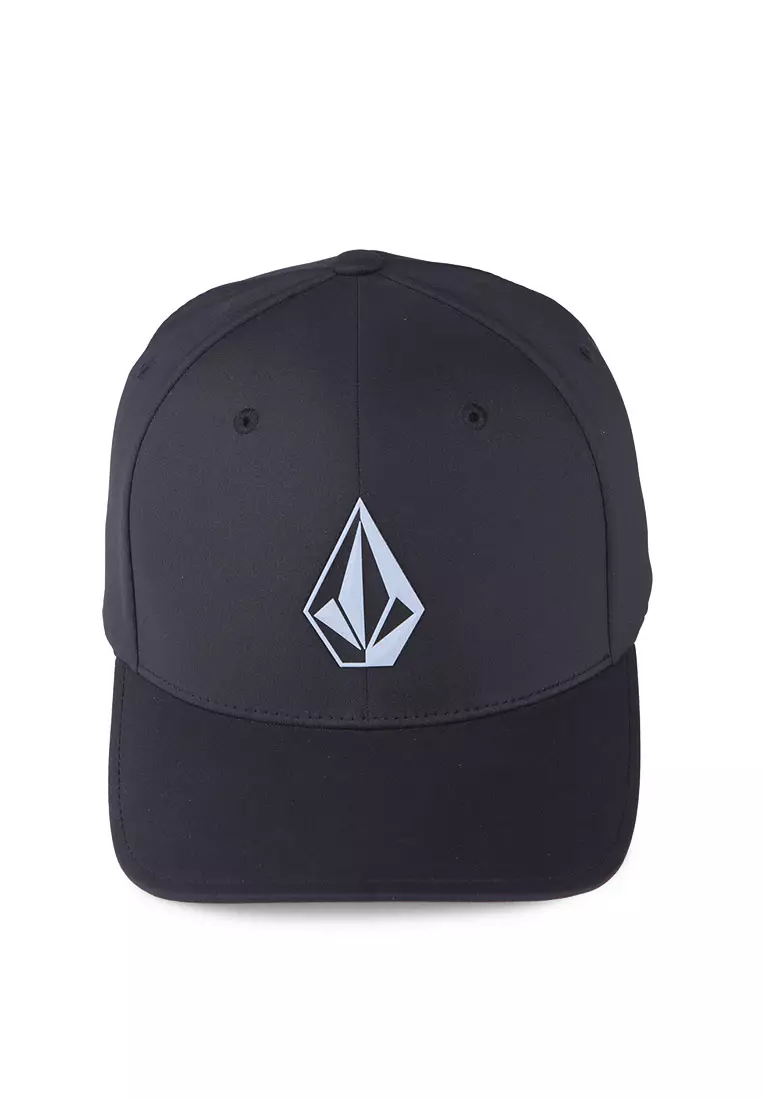 Jual Volcom MCP STONE TECH FLEXFIT DELTA HAT BLACK Original 2026 ...