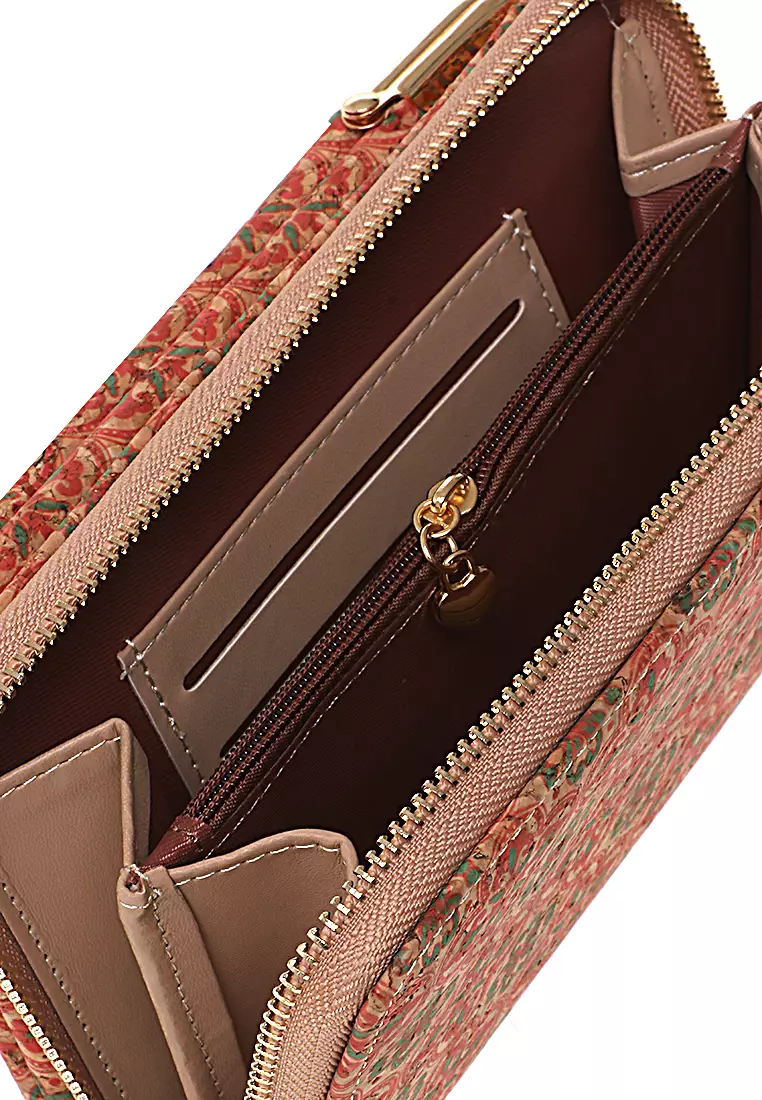 Sling Bag Tas Selempang Wanita Dompet Multifungsi Uniqe Design Material Kulit Leather ORIGINAL