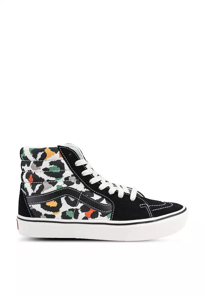 Vans sk8 hi top leopard clearance