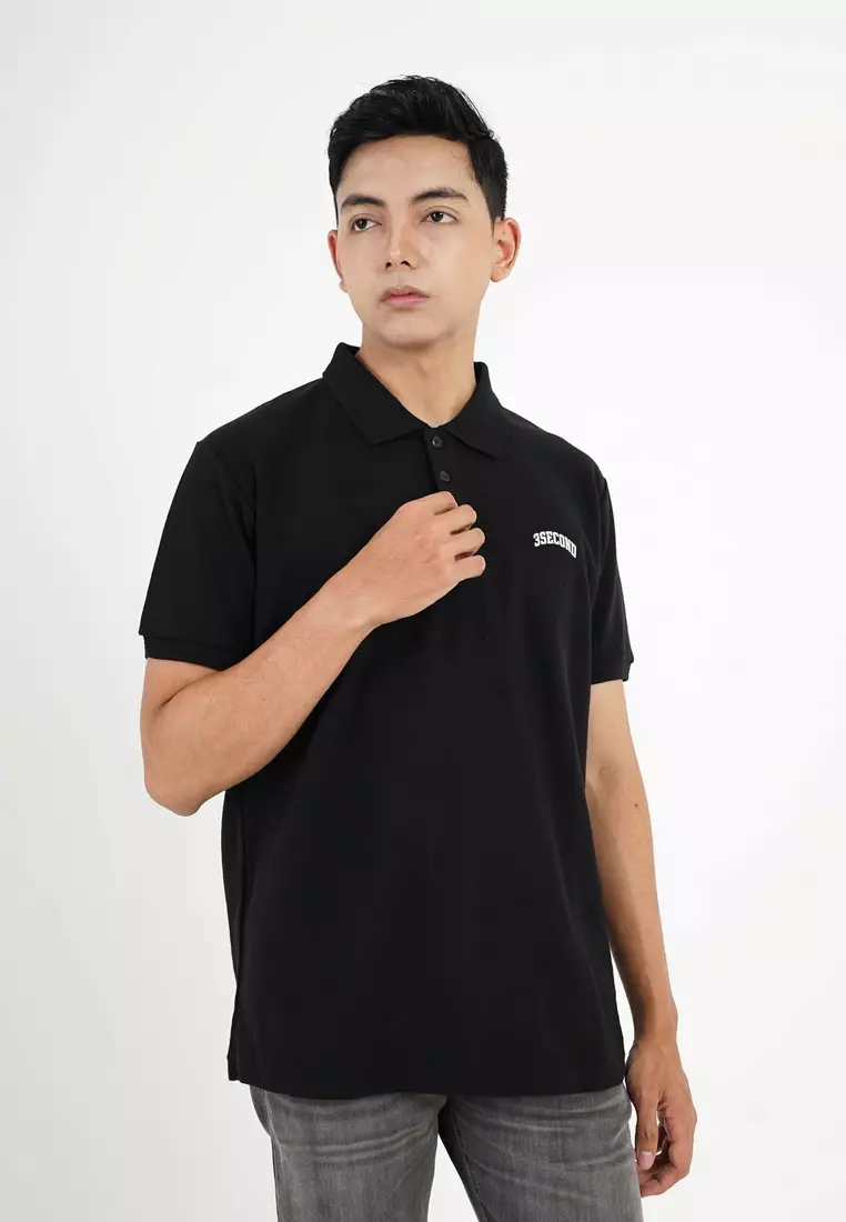 3Second Men's Polo Shirt Short Sleeve Regular Fit Lopo 980924