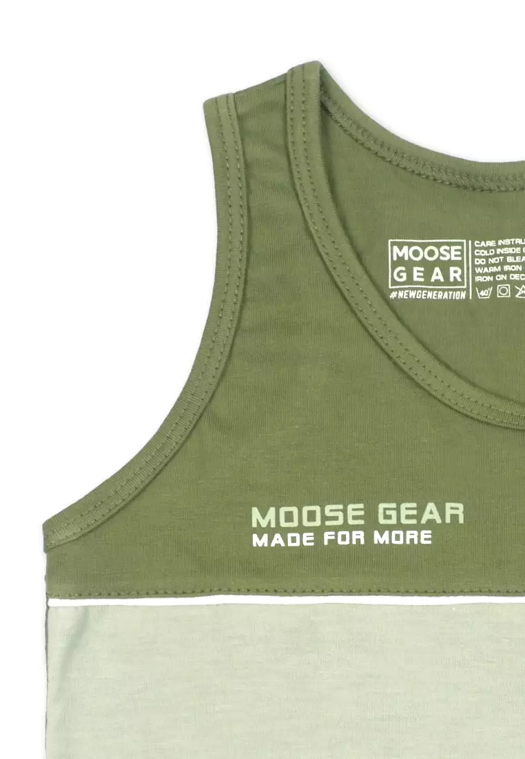 Boys Sando Combi with Short Set