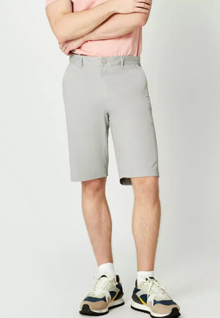 Men's G-Motion Shorts with Embroidery – Giordano Online Shopping