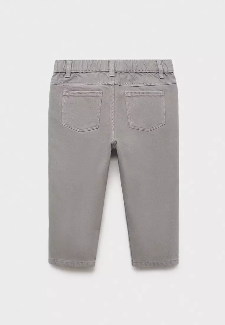 Straight Cotton Jeans