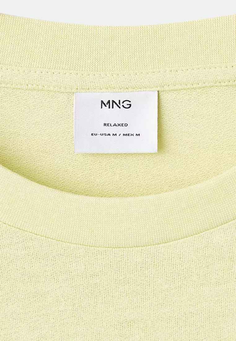 Relaxed-Fit Cotton-Linen T-Shirt