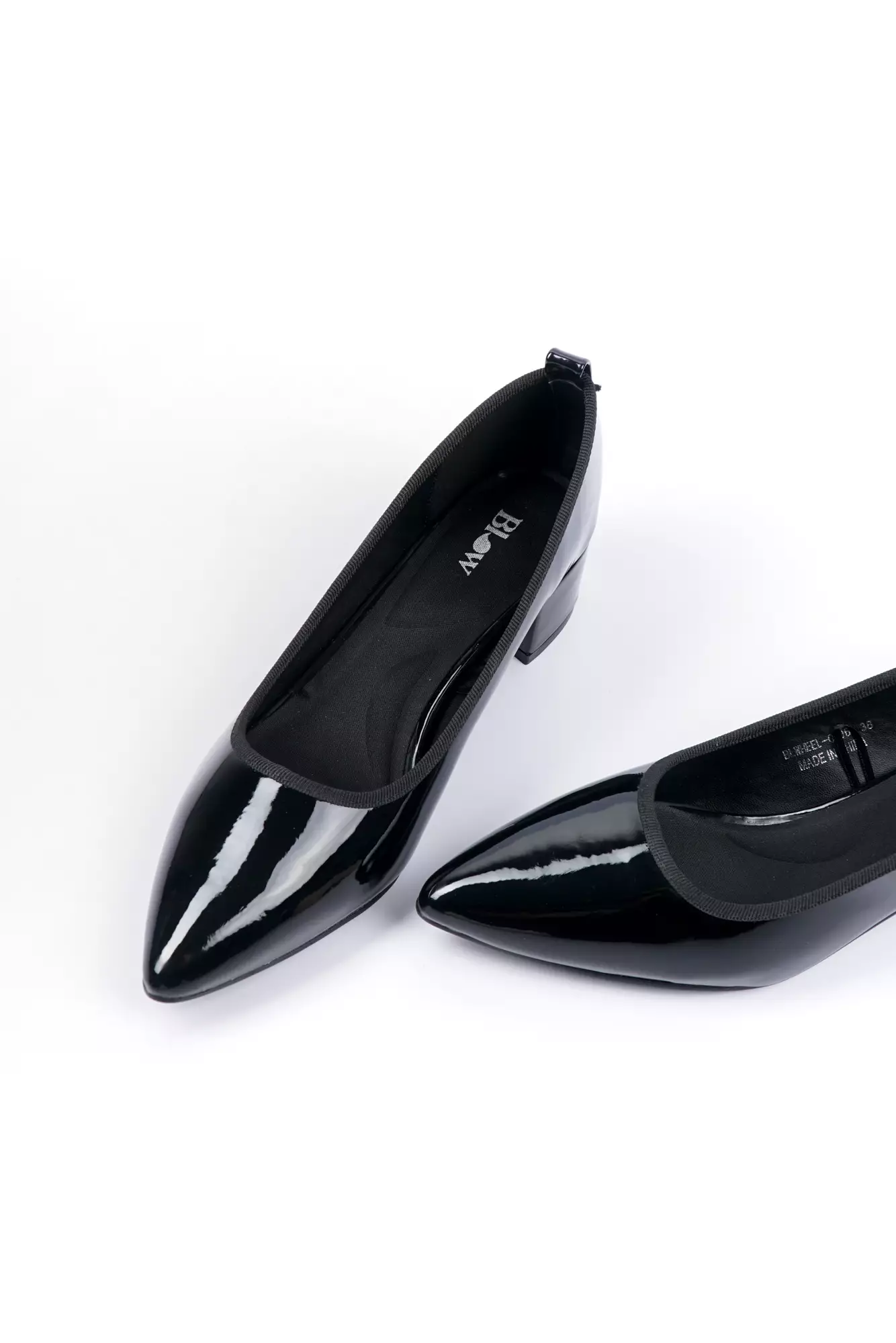 Blow Sava Glossy Heels Pointed Toe Pantofel 4 cm BLWHEEL 0006