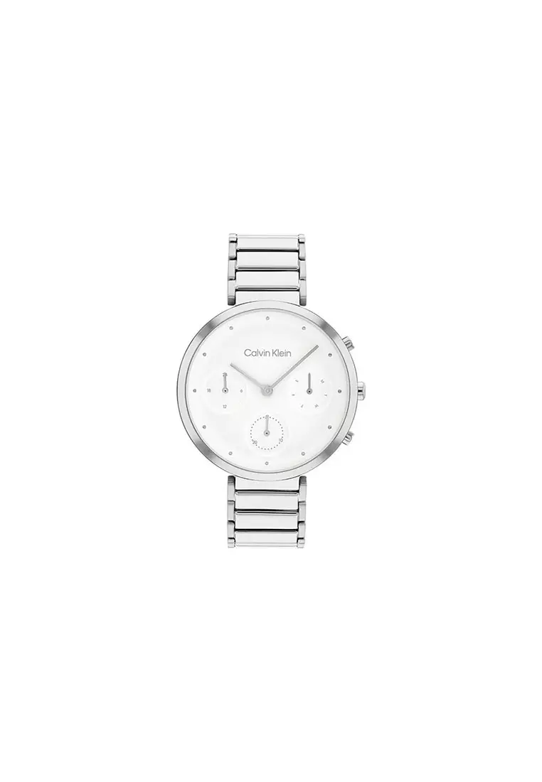 Calvin klein watches white discount