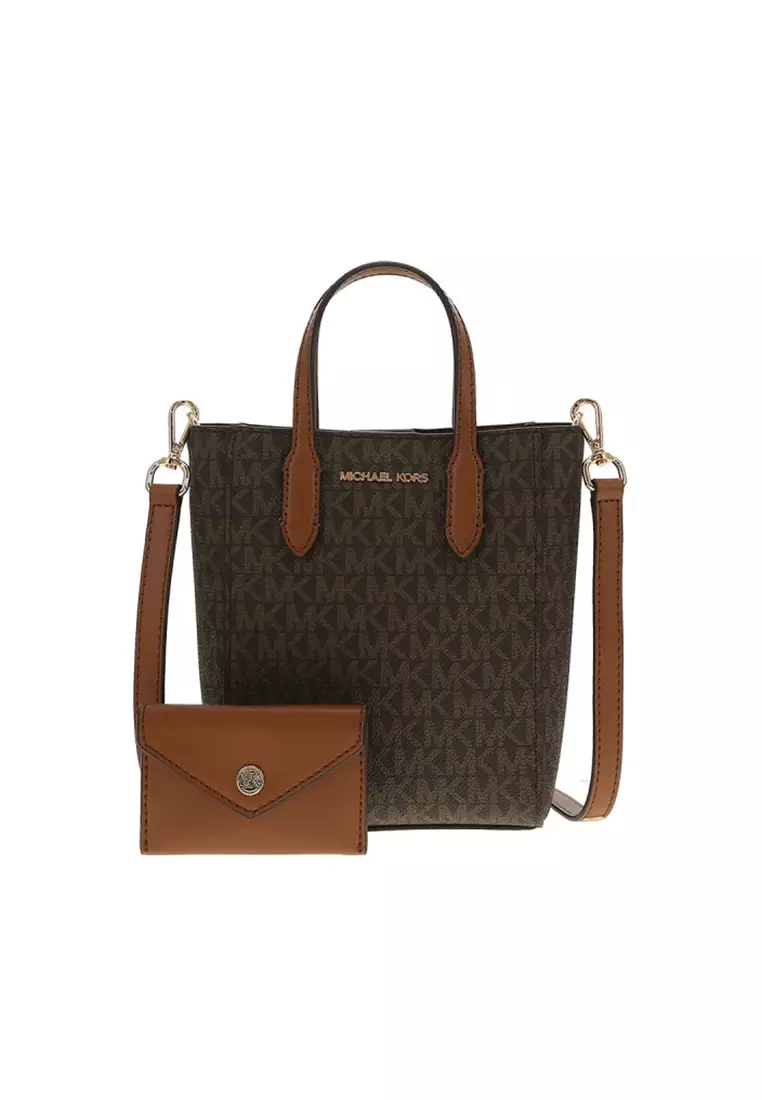 Kors Mercer Michael Kors Brown Acorn Purse Mercer Leather