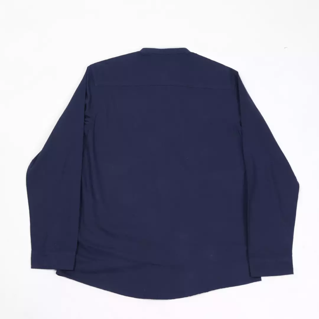 Emba Denim - Rumi One Kemeja Koko Pria Lengan Panjang Regular Navy