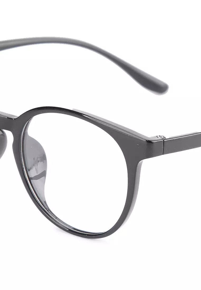 Kacamata TR Lentur Pria Wanita Antiradiasi Shanon Black