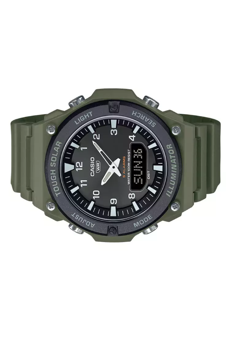 Digital Analog Solar Watch AQ-S820W-3B