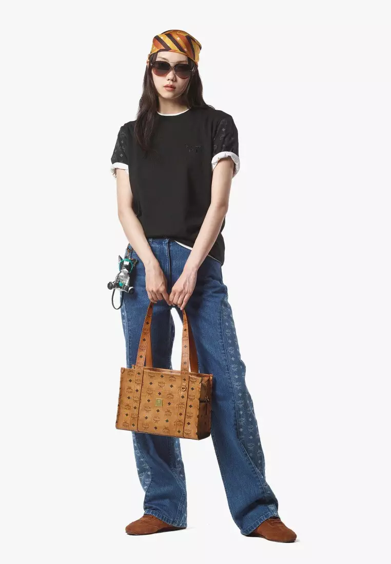 Aren School Bag Tote in Visetos