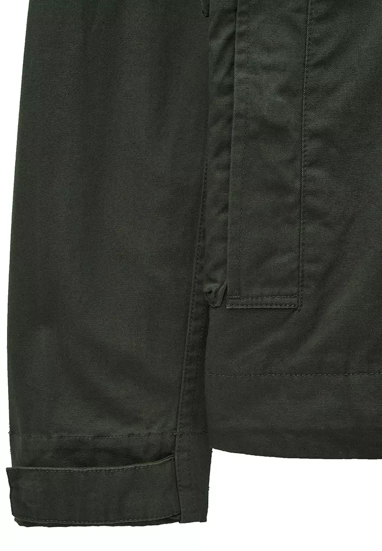 MENS BLACK FOREST RAMONE COTTON SNIPER SMOCK