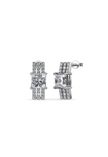 Her Jewellery silver ON SALES - Her Jewellery Luxe Earrings with Premium Grade Crystals from Austria HE581AC0RVSHMY_1