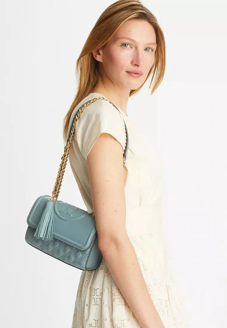 Harga tory burch fleming small shop