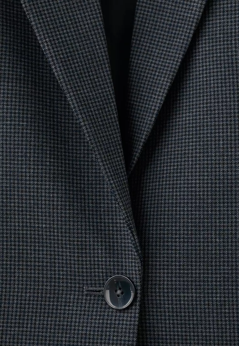 Straight Jacket with Flap Pockets