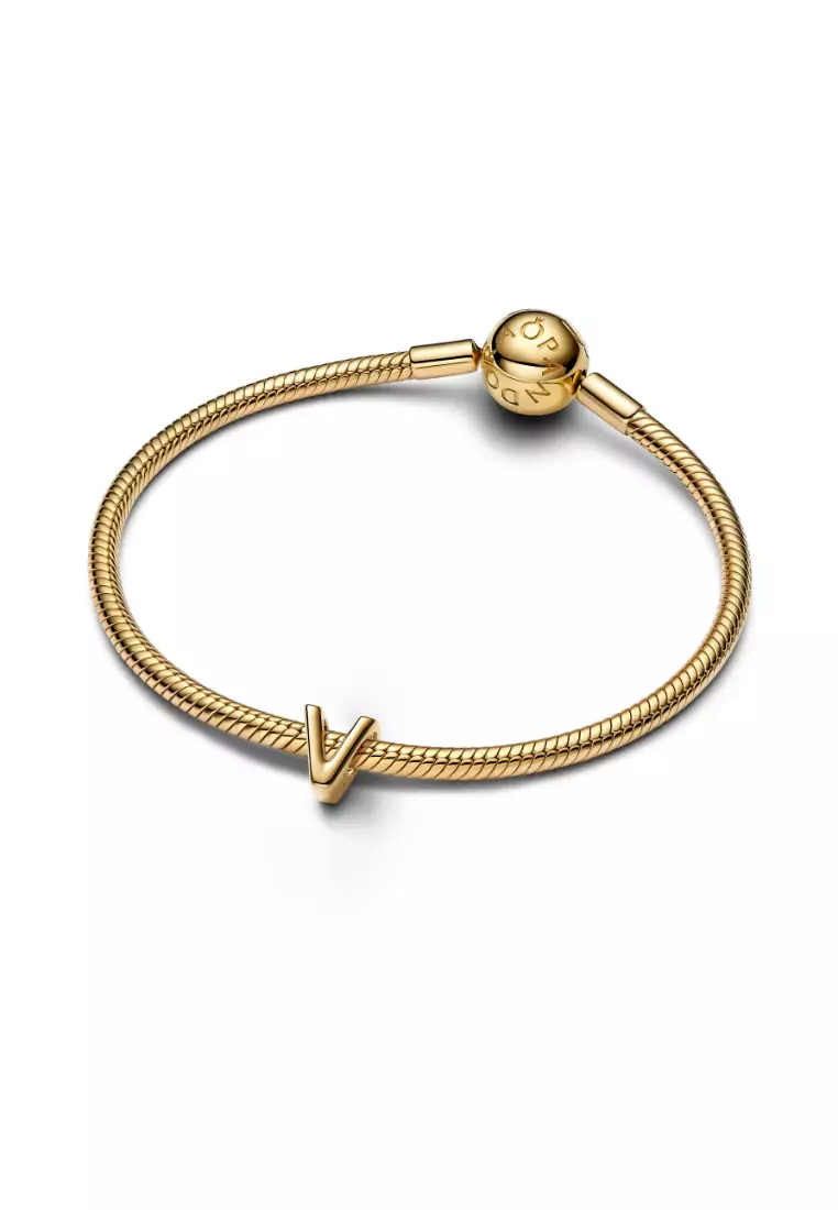 Letter V Alphabet Charm