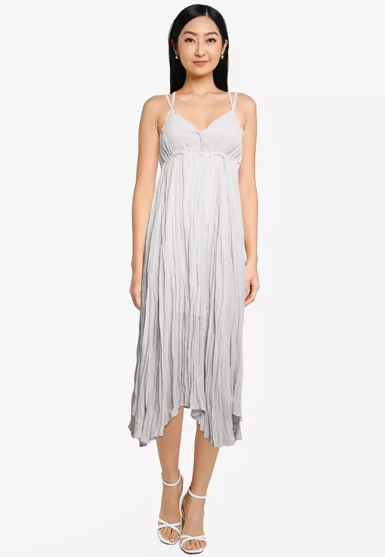 MECCA BLACK HEATHER MIDI SWEATER DRESS main image 1