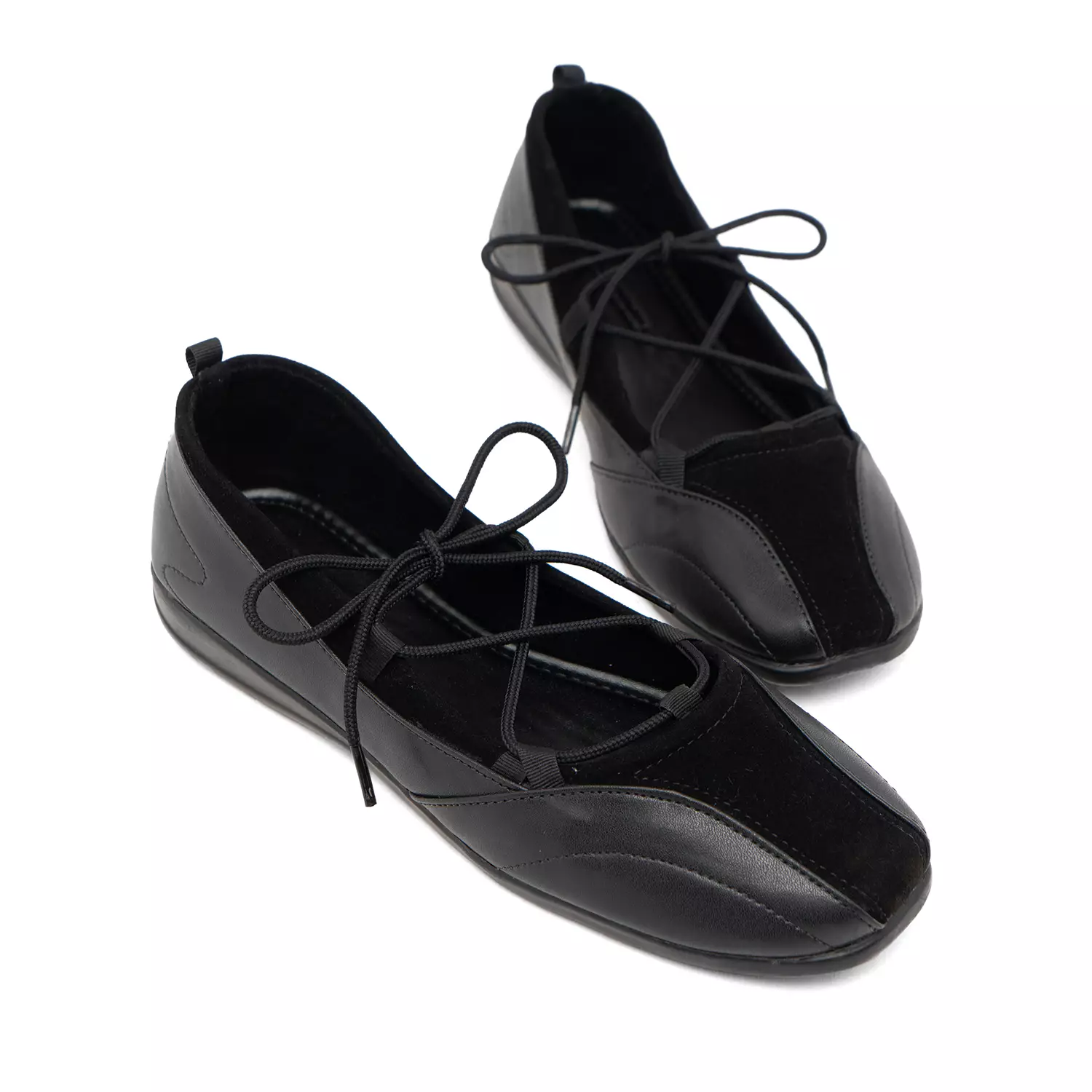 Sofia Parra Ballerina Sneakers Black