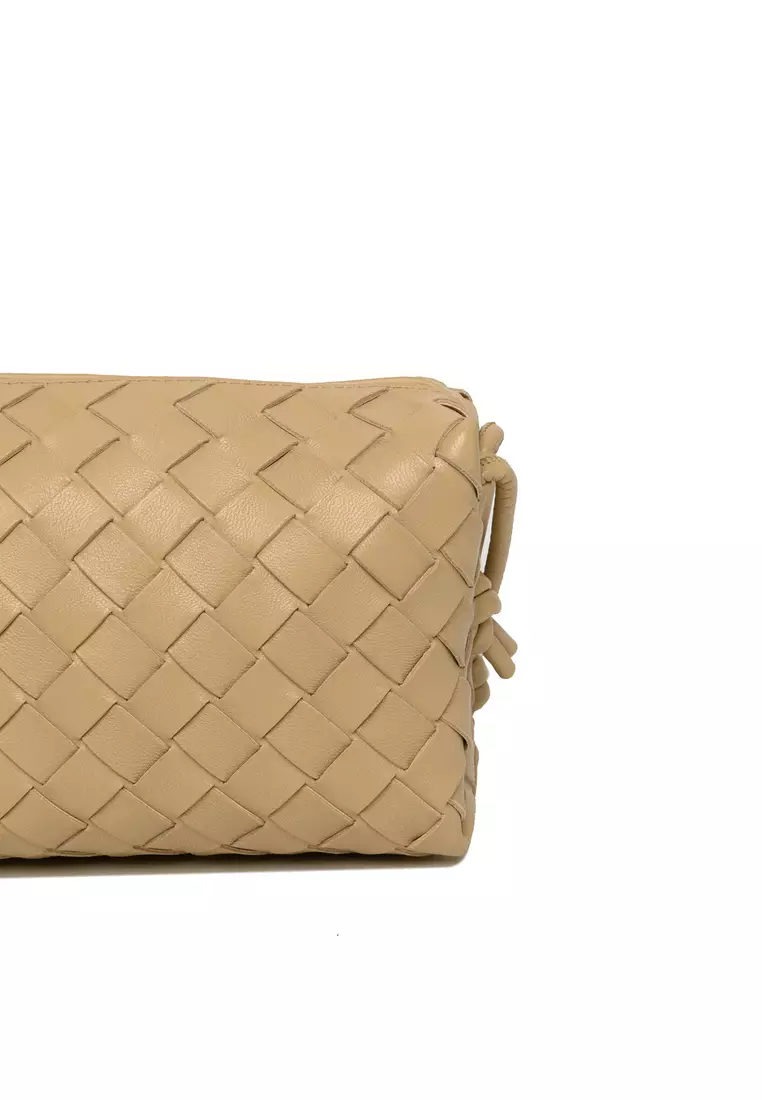 Lambskin Leather Crossbody Bag
