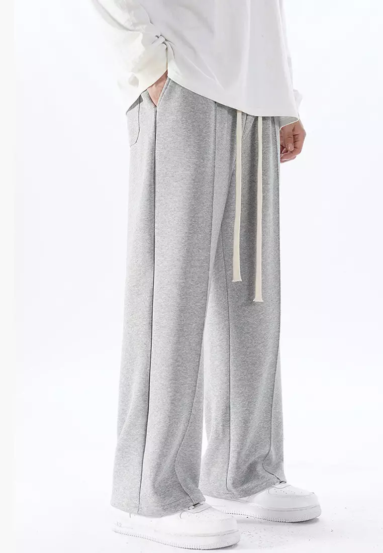 Pleated Straight Casual Pants AC-X115