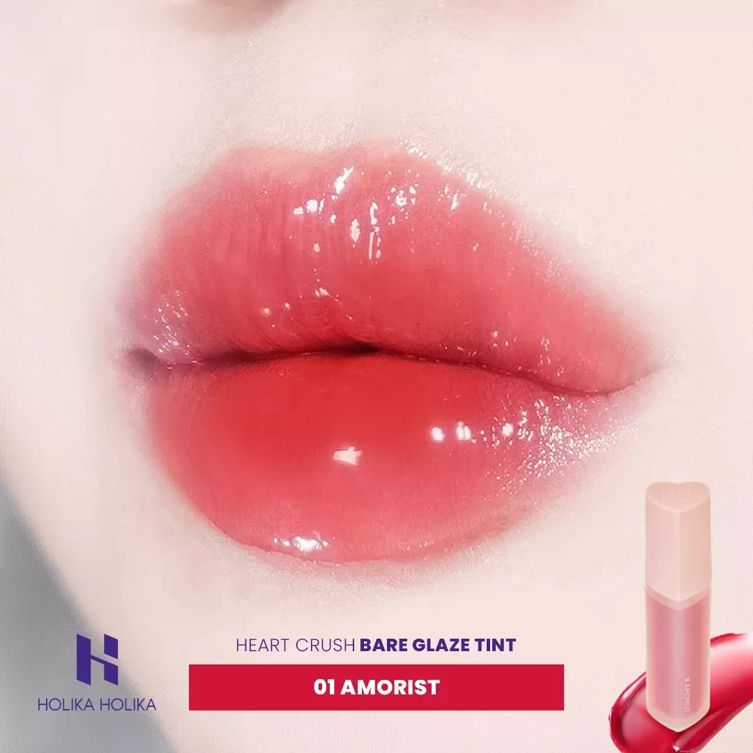 Holika Holika Heart Crush Bare Glaze Tint 01 Amorist