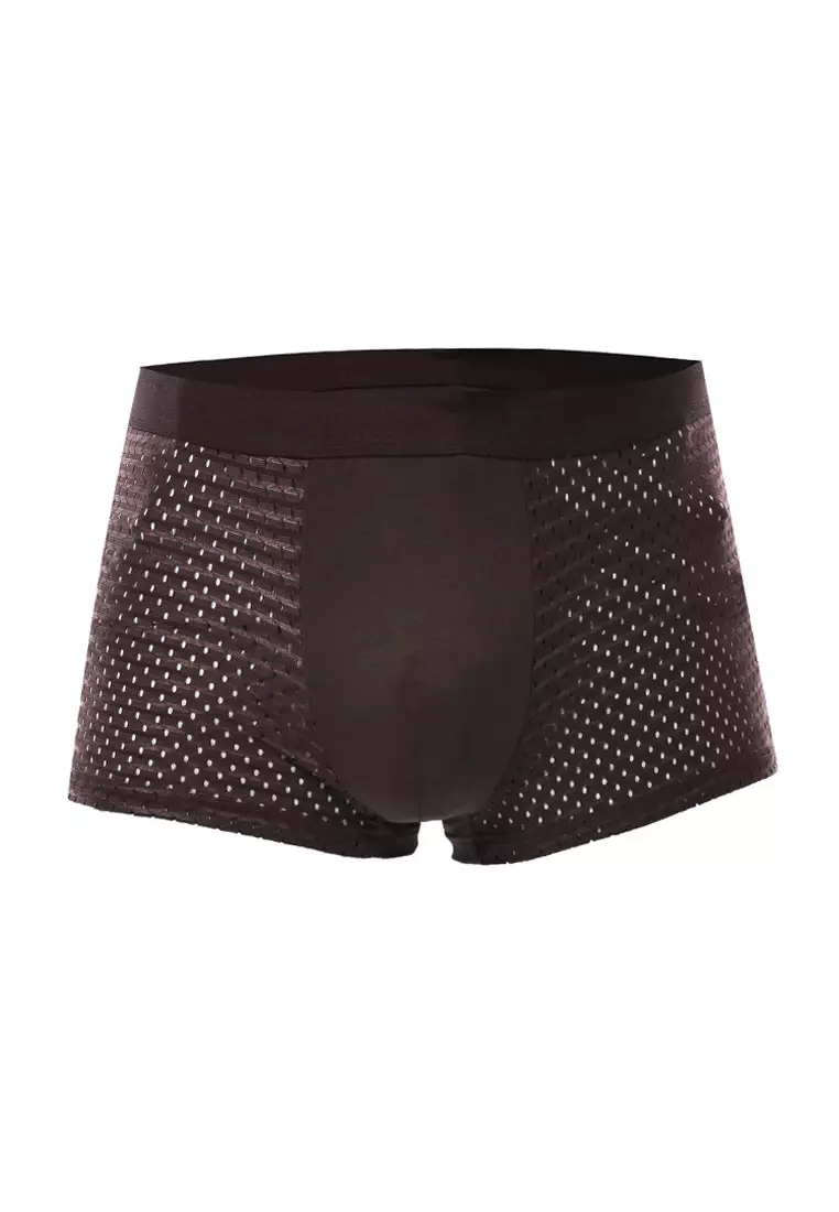 Jaymes Celana Dalam Boxer Brief Pria Size 4PCS Material Polyester ORIGINAL - Multicolor