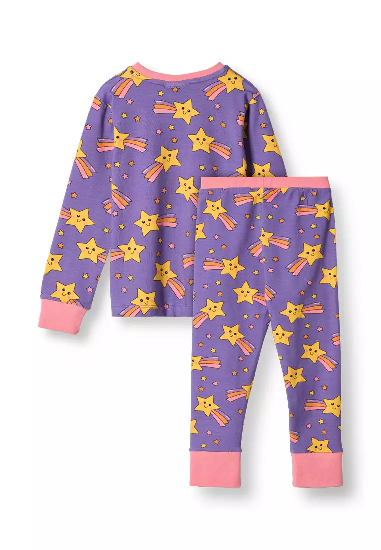 Jubilee nightwear set with shooting stars