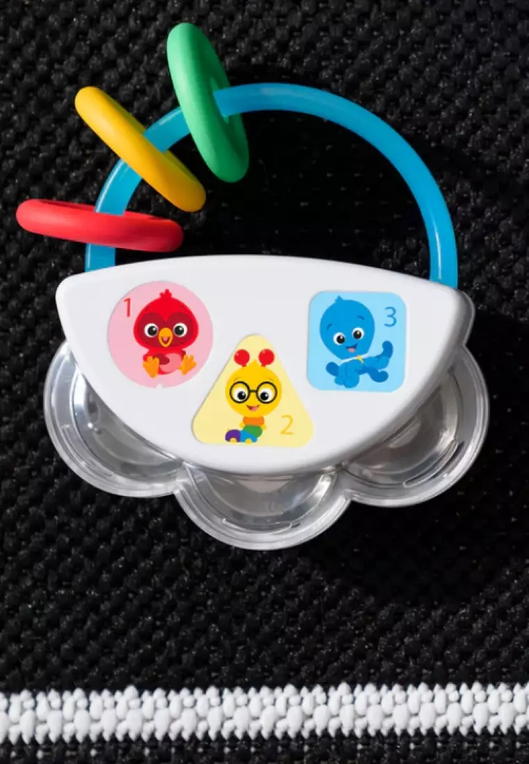 Baby Einstein Tiny Tambourine Musical Toy And Rattle Toy
