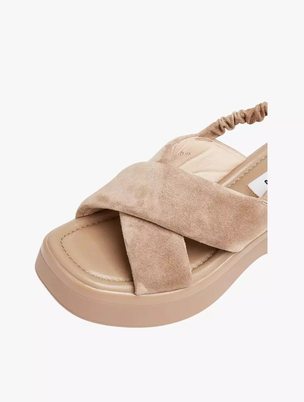 Staccato Women's EI813-AP1 Sandal Wedges - Apricot
