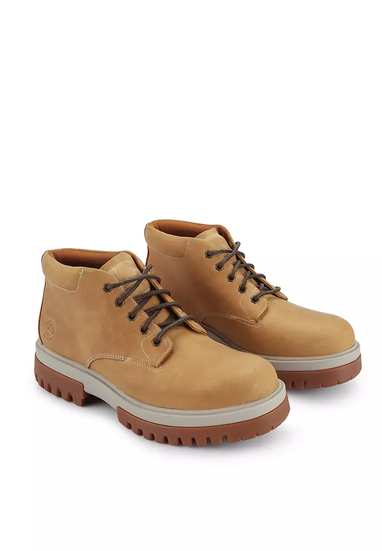 Chukka leather sale timberland