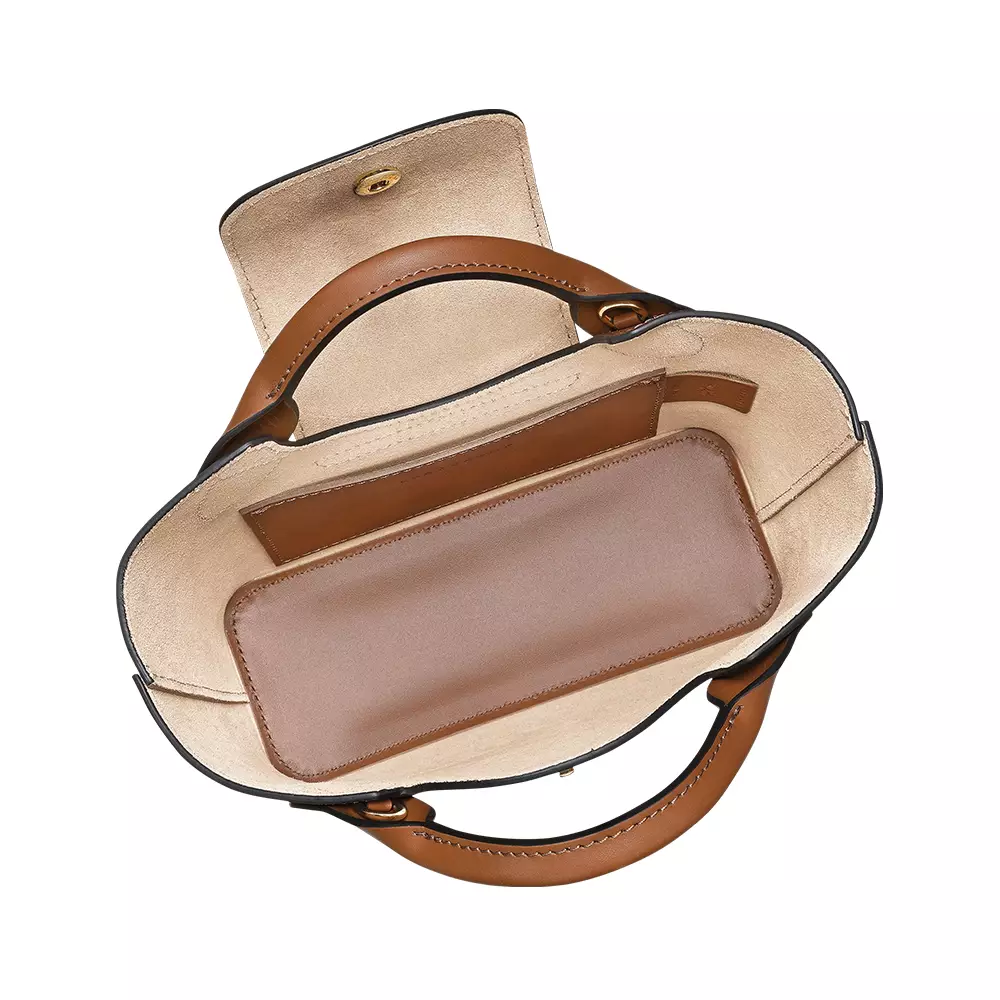 Épure XS Tote Bag Smooth Leather Cognac