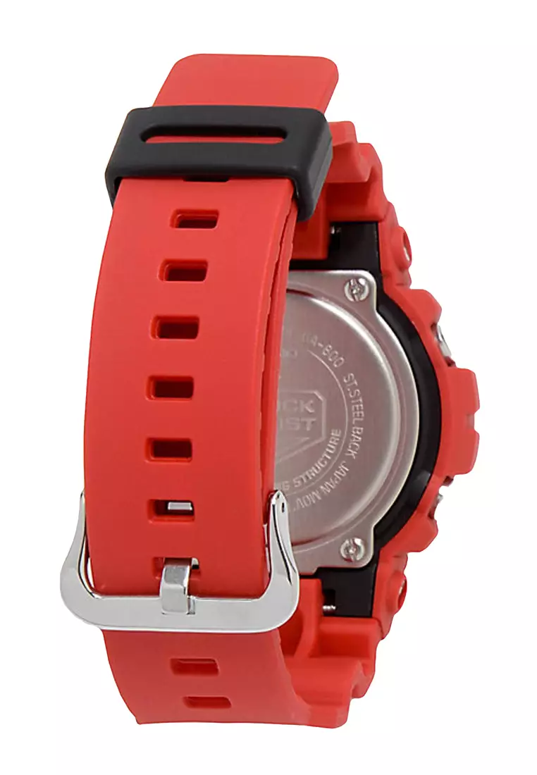 Casio G-SHOCK Jam Tangan Pria - Red Black - Resin - GA-800-4ADR