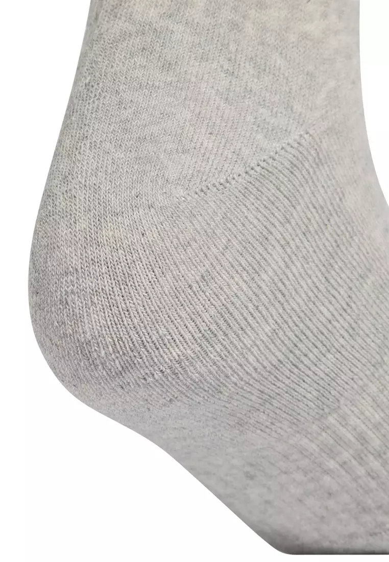 3 Stripes Cushioned Sportswear Mid Cut Socks 3-Pair Pack