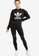 adidas black trefoil crew sweatshirt B54F9AA8171FD2GS_4