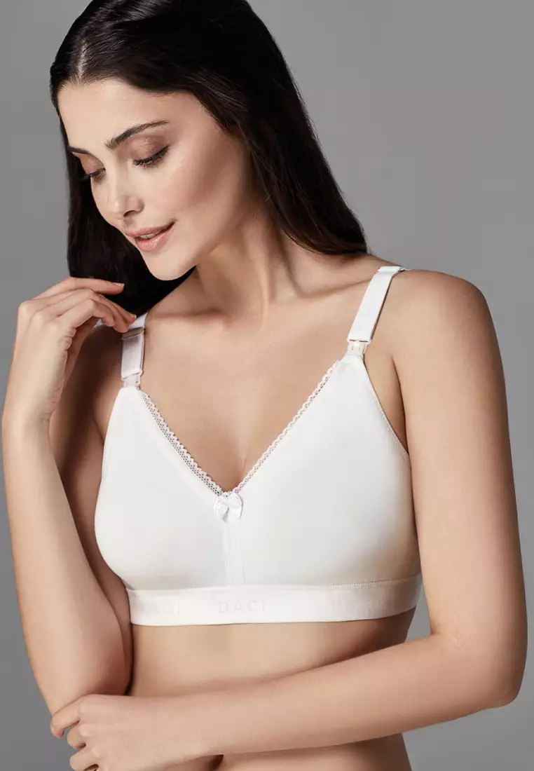 DAGİ White Bra, Maternity Bra, Normal Fit, Underwear for Women 2024, Buy  DAGİ Online