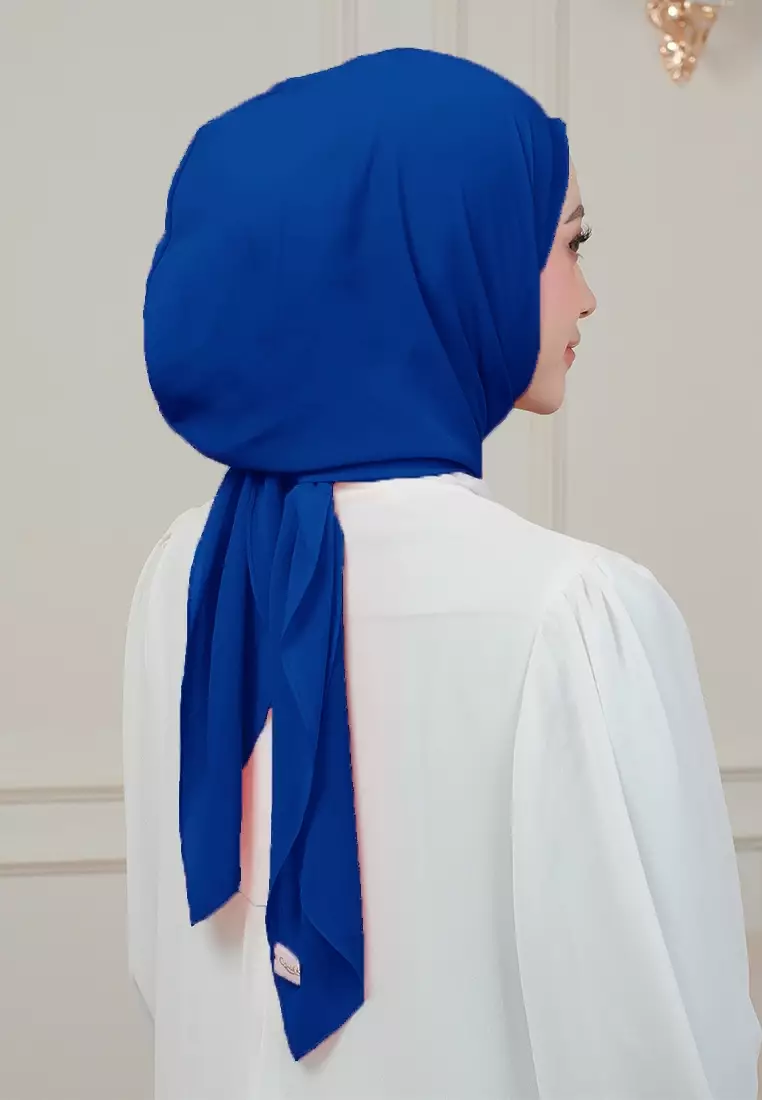 HIJAB INSTAN MAGNET SYIFA - ROYAL BLUE