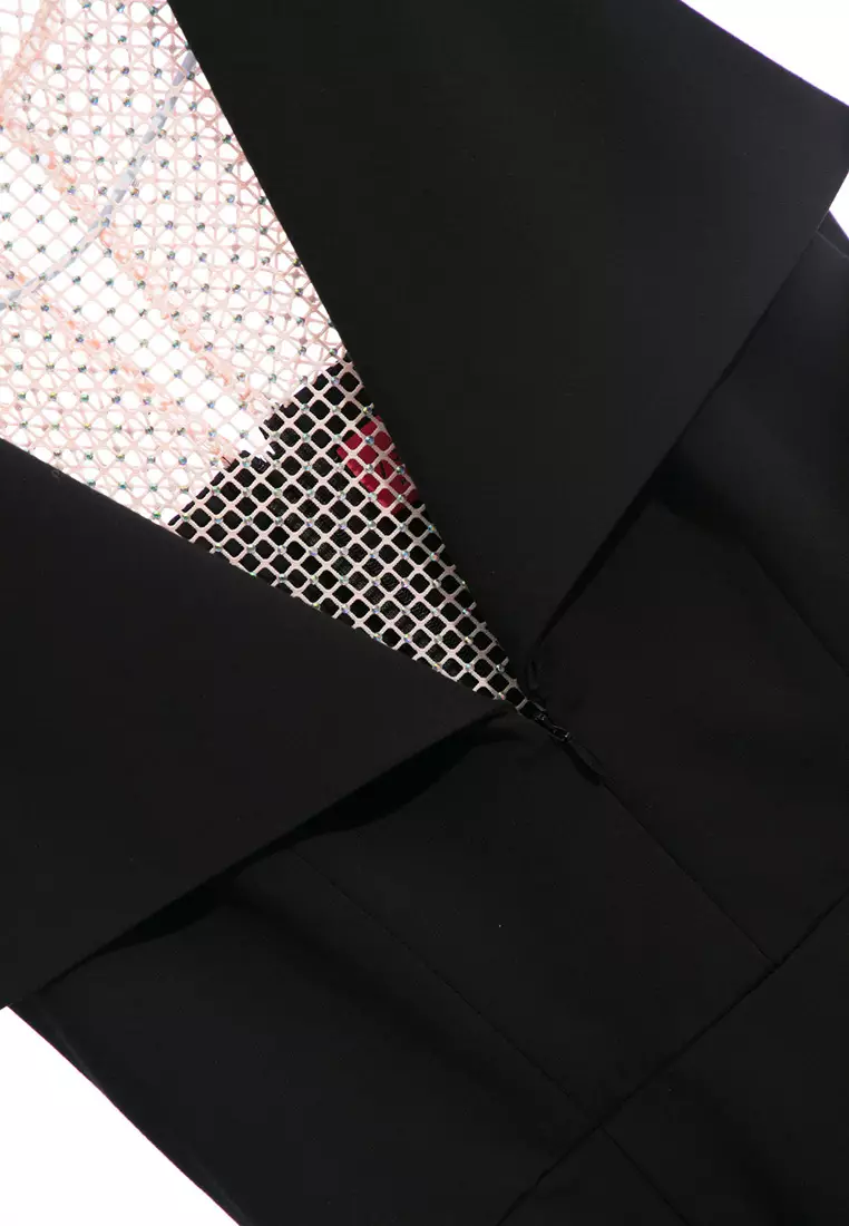 Fake Two Piece Sheath Dress