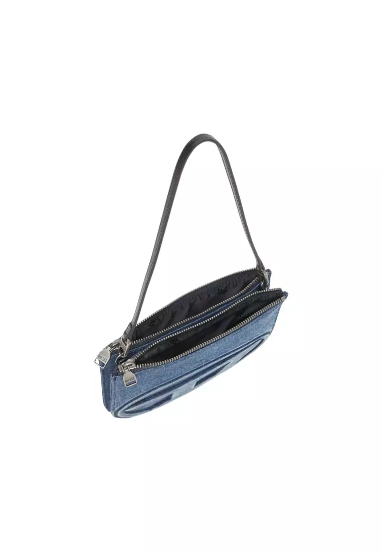 Ladies' Shoulder Bag in Blue X10330P6717