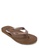 Quiksilver brown Carver II Deluxe Slippers 96F17SHE887BFDGS_2