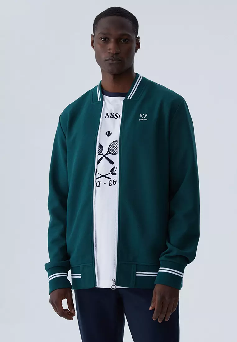 DIVERSE Stripe Jacket 2024 Buy DIVERSE Online ZALORA Hong Kong