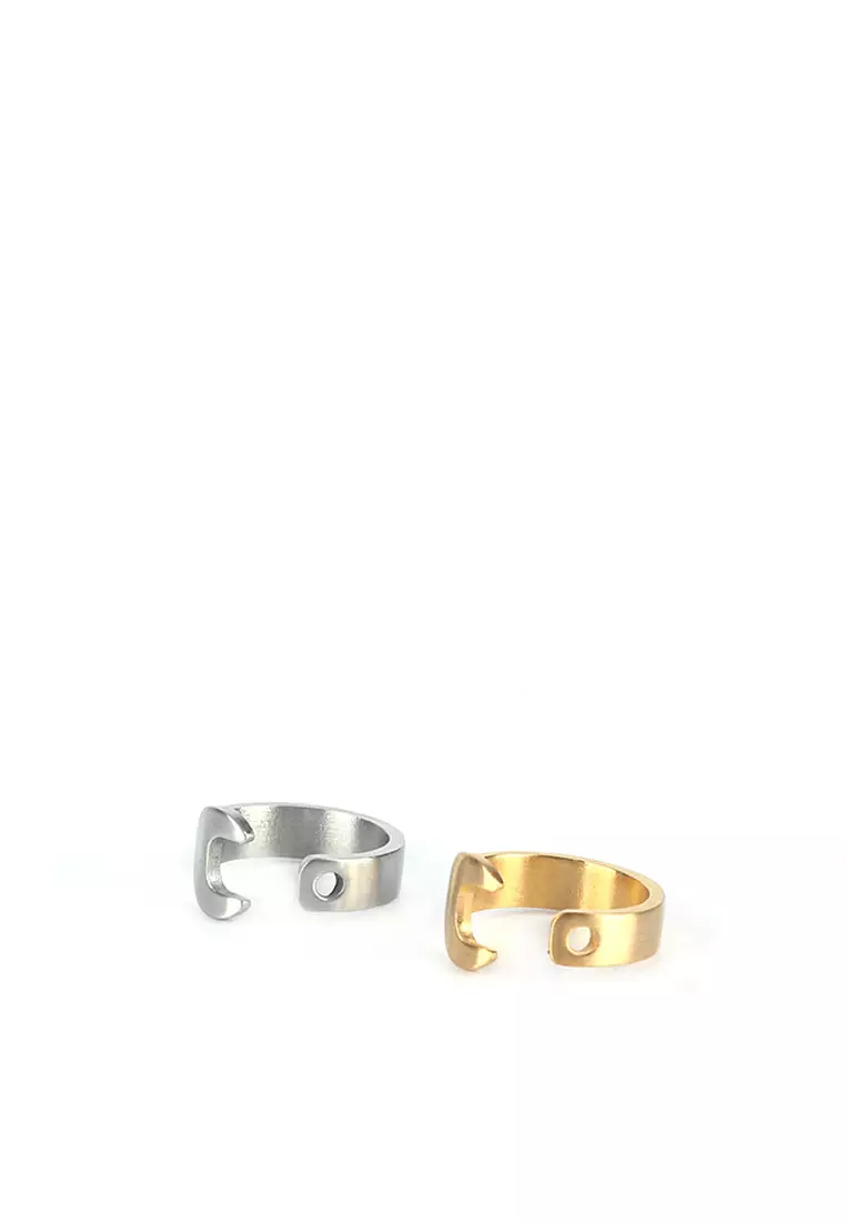 Gold spanner ring cheap