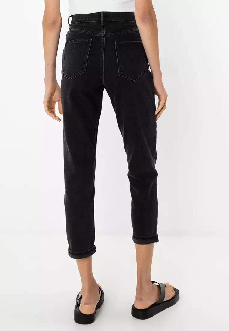 Jual ASOS Design Petite High Rise Farleigh 'Slim' Mom Jeans