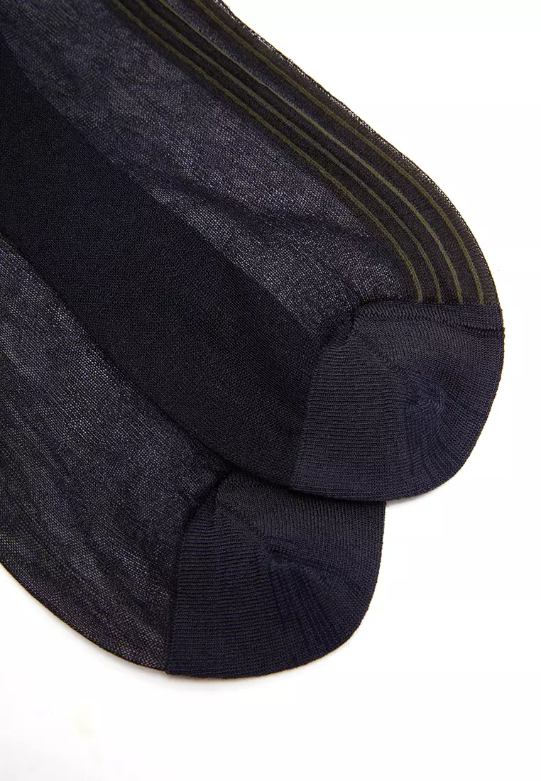 Blended Patchwork Crew Socks