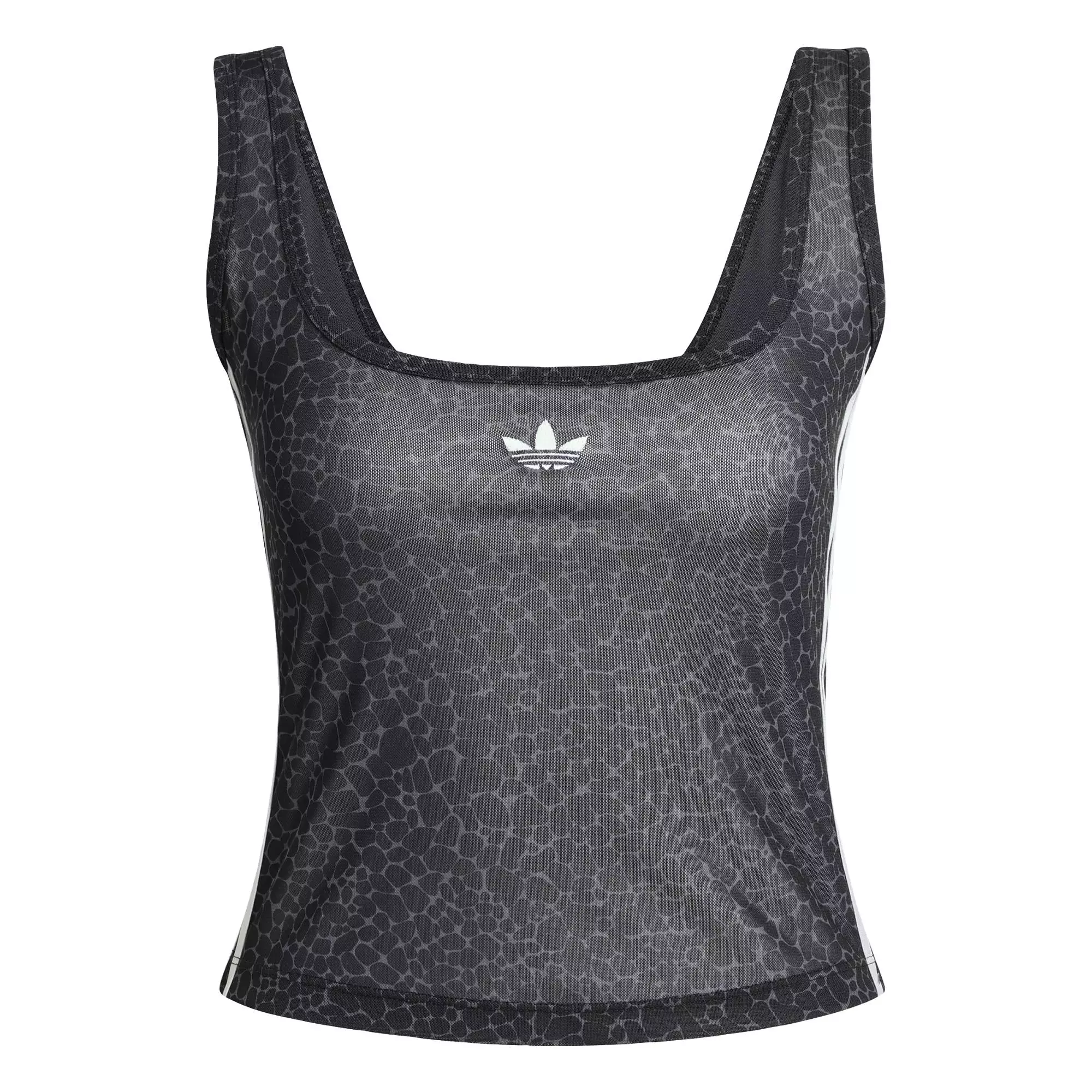 Lifestyle AOP TANK TOP Women Black KD2838