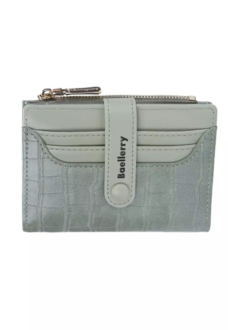 BAELLERRY N2363 Dompet Wanita Kecil Bahan Kulit PU Leather Premium BAEOS