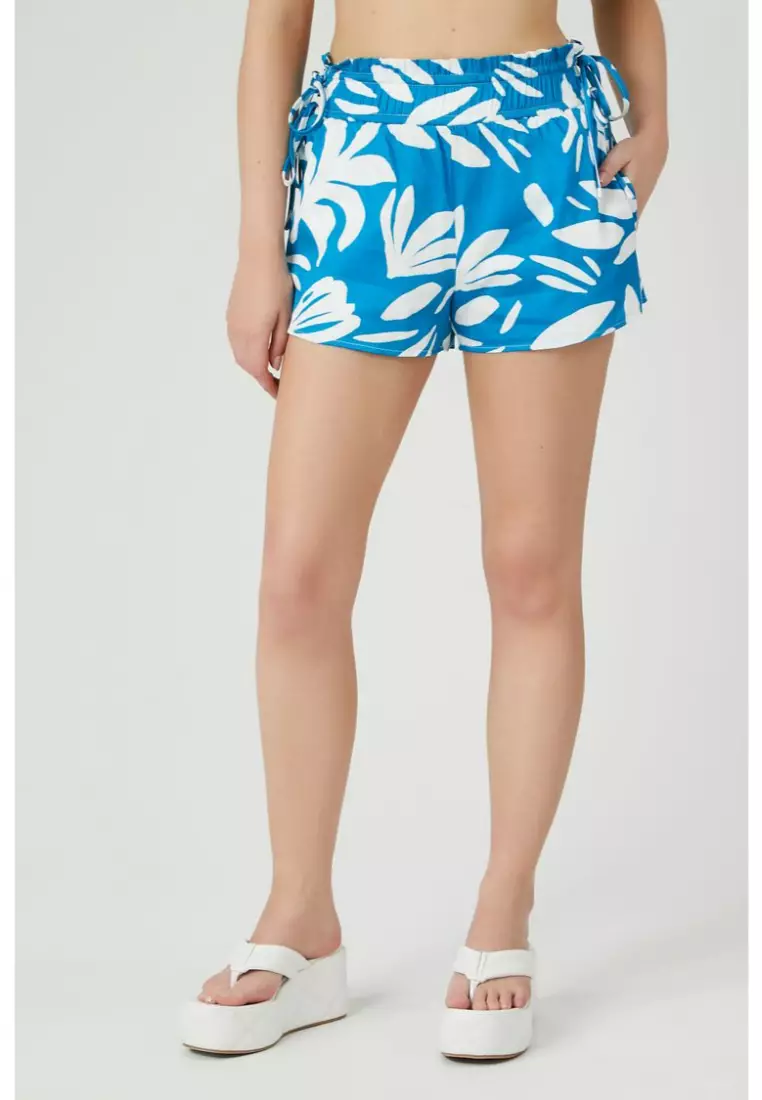 Forever 21 blue shorts best sale