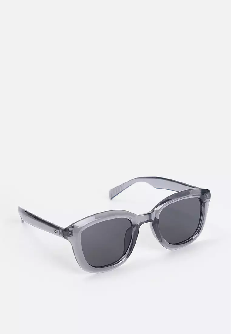 Curved Square Tinted Sunglasses