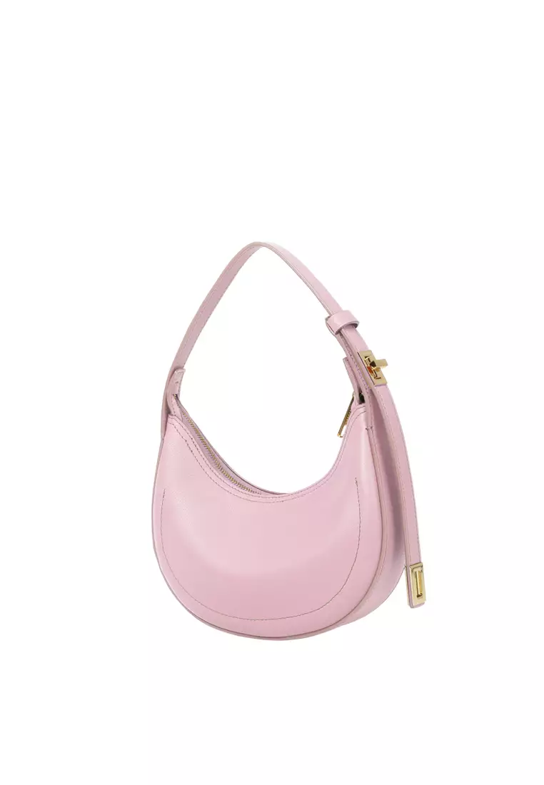 RABEANCO RABEANCO NINA CRESCENT Mini Shoulder Bag - Nude Pink 2024 ...